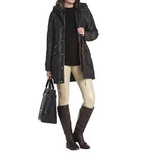 BCBG Max Azria Taylor Removable Rabbit Fur